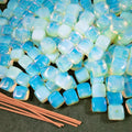 HY Crafts Hot Design Polishing Cube Opalite Incense Holder for Decoration and Study