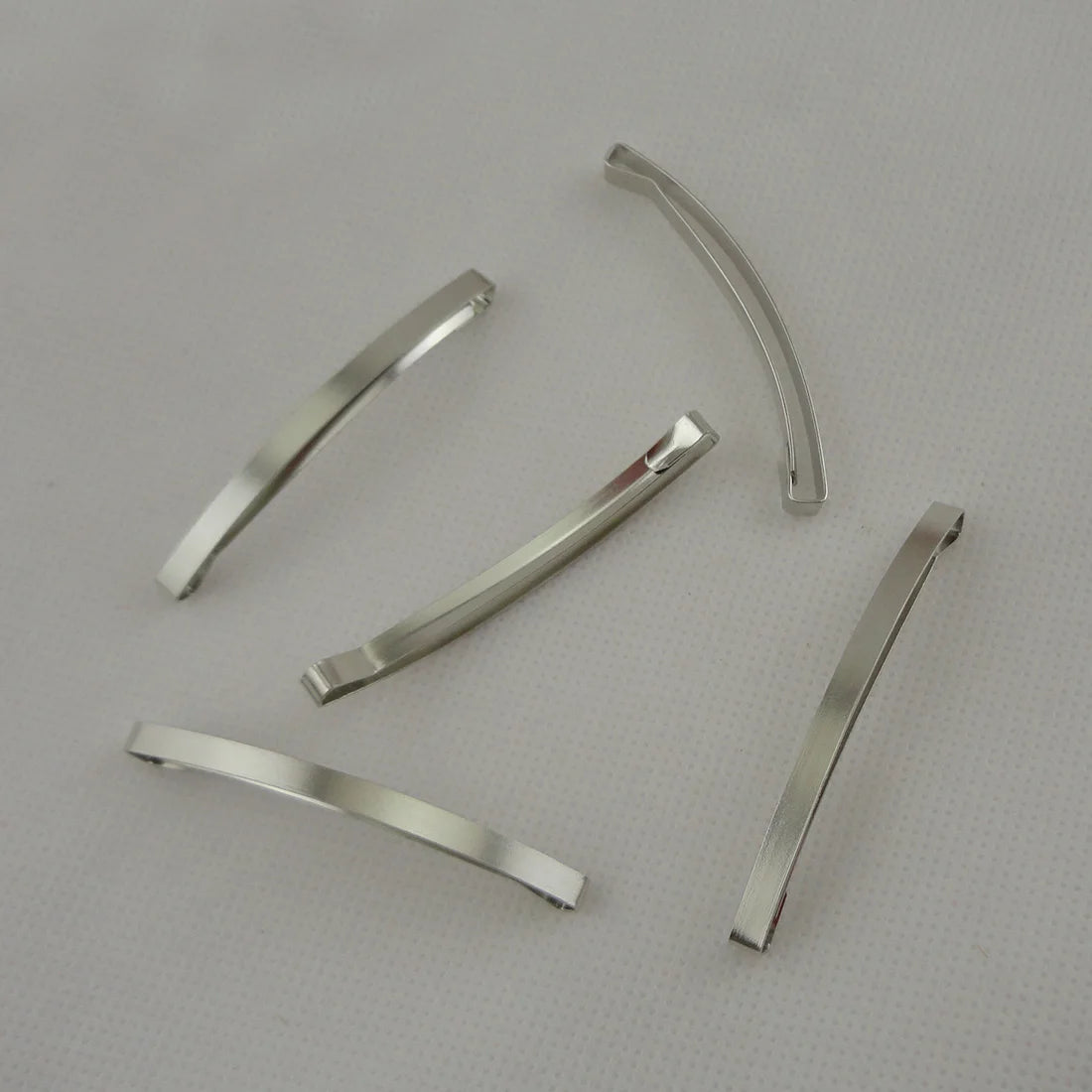 4mm*6.4cm Slim Metal Snap Hair Barrette Plain Bobby Pins Hairgrip Clips for DIY Kids Hair Accessories Lead Free Nickle Free