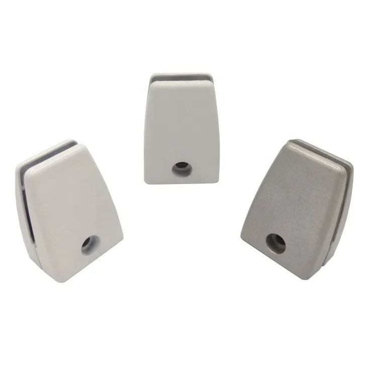 Modern Aluminum Alloy Desk Partition Screen Clamp Holder Customizable Size for Office Desk Home Office Hospital