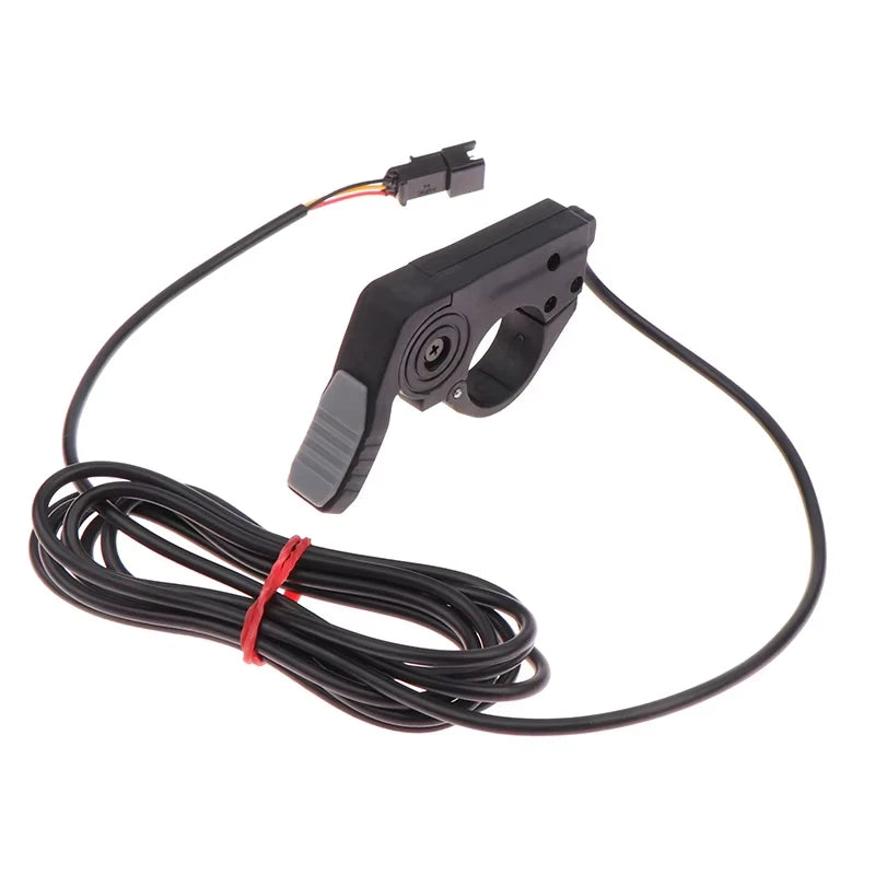 Ebike Thumb Throttle Quick Disassembly Fit Left/Right Hand Finger Throttle for 5V Electric Bicycle Accessor