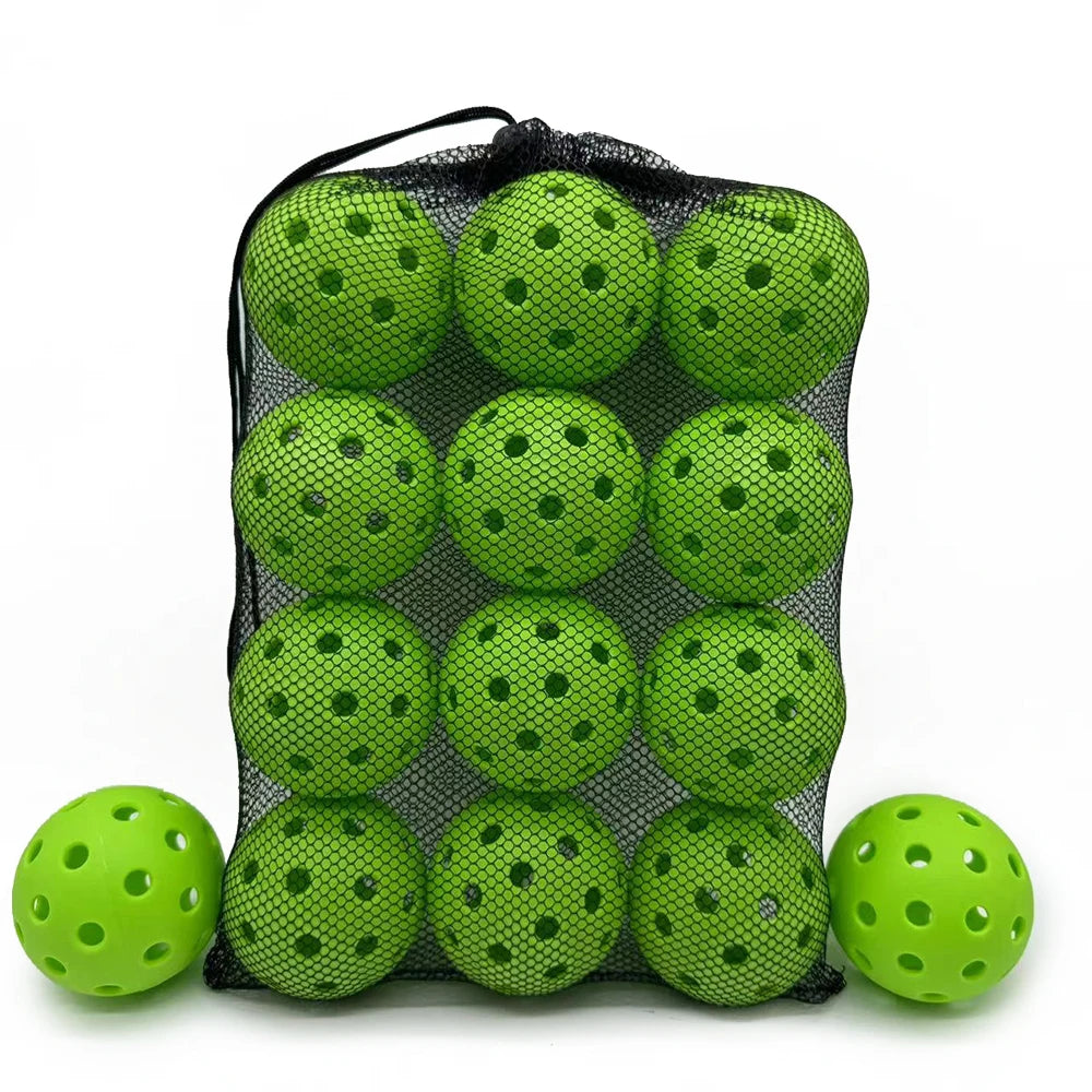 OEM Lightweight Indoor/Outdoor Golf Balls Airflow Hollow Practice Baseballs Plastic Hitting Balls for Training