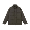 New Coming Men's  Stylish  Field Jackets Stand Collar Snap Front Jackets With Multi Pockets