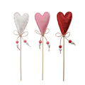 Handmade Heart-Shaped Decorative Sticks for Indoor Wedding Ornaments Latest Wedding Supplies