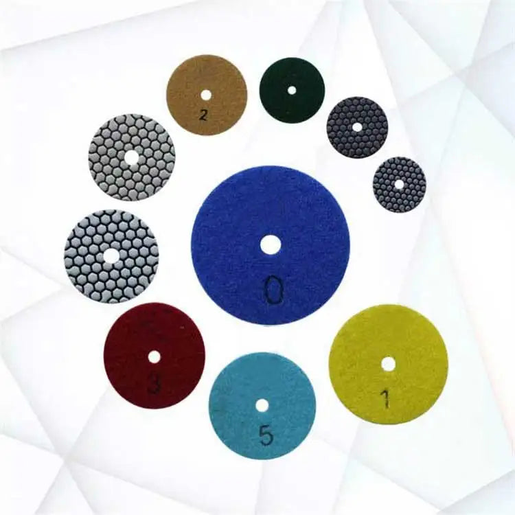 Customized 3-7 Inch Hexagon Resin Bond Diamond Dry Grinding Wheel Grinding Disc Diamond Polishing Abrasive Tools