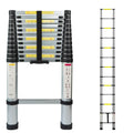 5 Meter Lightweight Aluminum Ladder Extension Ladder Foldable Modern Apartment Aluminum Stair