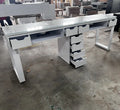 Modern Hot Sale Vacuum Tech Manicure Desk Table Sets Vent Exhaust Fan Beauty Salon Nail Table for Nail Art Living Room