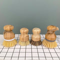 OEM Wholesale Latest Design High Quality Factory Price Kitchen Cleaning Brush Round Handle Pot Scrubber Dish Washing Brush