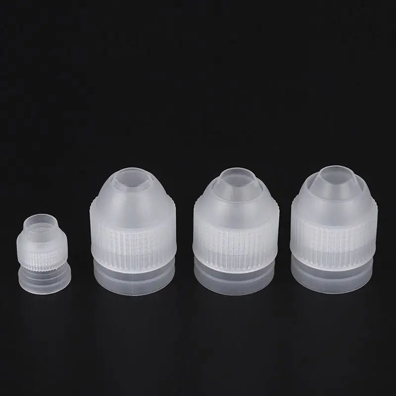 BPA Free Nozzles Converter Reusable Plastic Standard Couplers Cake Decorating Nozzles Coupler for Piping Tips