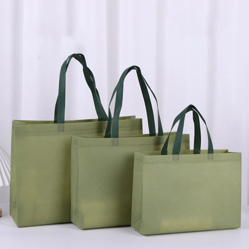 Customized logo Non-woven Fabric Handbags Eco-friendly Clothing Shopping Bags Advertising and Promotional Bags
