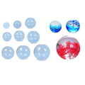 High Transparent Silicone Sphere Mold 9 Sizes Round Ball Resin Mold for DIY Craft