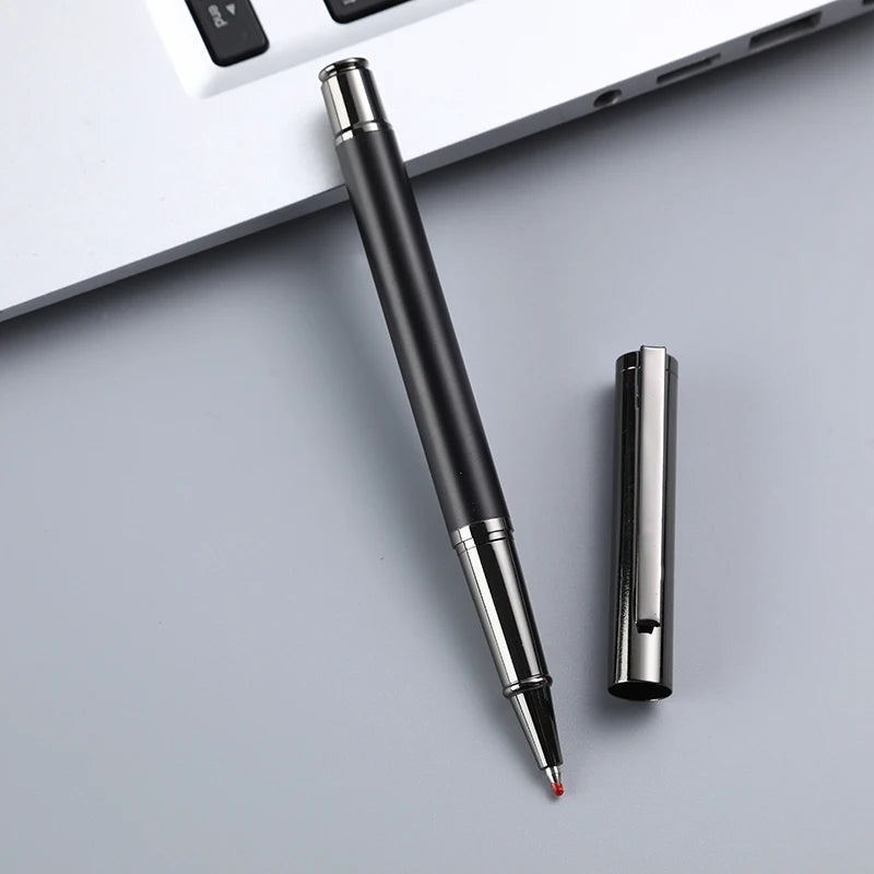 2026 New Luxury Metal Roller Pen Carbon Fiber Roller Ball Pen Business Gift Pen With Customized Logo