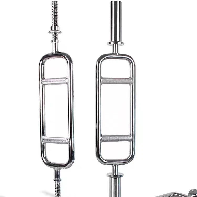 Wholesale Square Shaped Steel Free Weight Lifting Grip Tricep Barbell Fitness Gym Body Powerlifting Training Exercise Bar