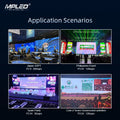 MPLED Full Color Outdoor LED Display 5000cd Brightness 2-Year Warranty for Wedding Stage Backdrop