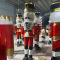 Nutcracker Christmas Giant Floor Sculpture/ Resin Nutcracker 3d/ Wood Nutcracker 8 Foot