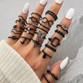 Men's 925 Alloy Ring Fashionable  Style  Gold Plated Silver and Diamond Elegant Silver and Gold Jewelry