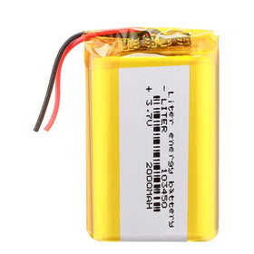3.7v 103450 2000mAh Wholesale Approved Rechargeable Lithium Polymer Battery