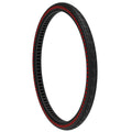 Colorful E-bike Airless Solid Tires24x1.5 Non Inflation Perforated Shock Absorbing Tyre Explosion-Proof Solid Tires