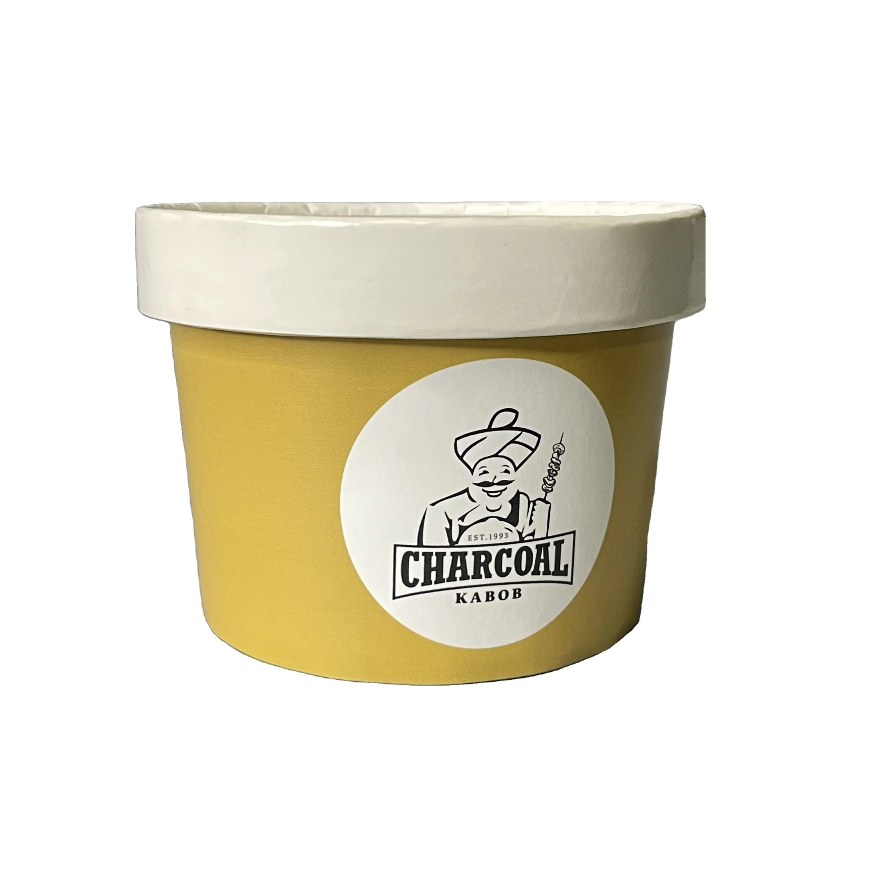 Ice Cream Paper Cups with Lids and Spoons Ice Cream Container Printing