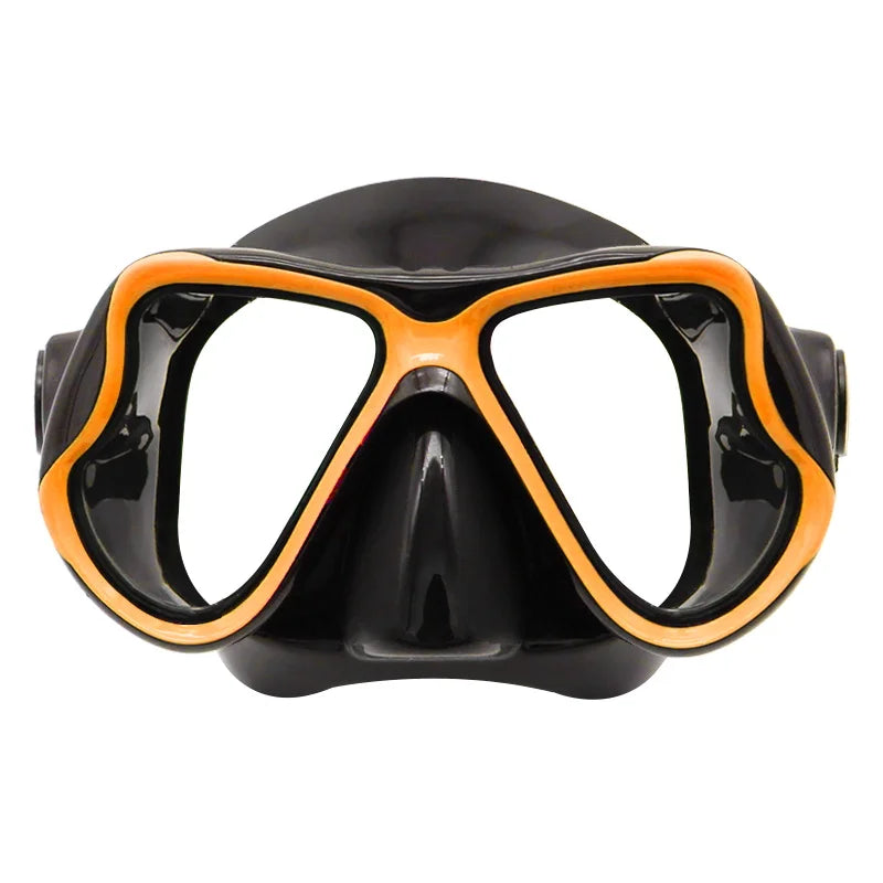 Wholesale scuba Adult Snorkeling Diving Tempered Glass Liquid Silicone Diving Mask for Diving Mask