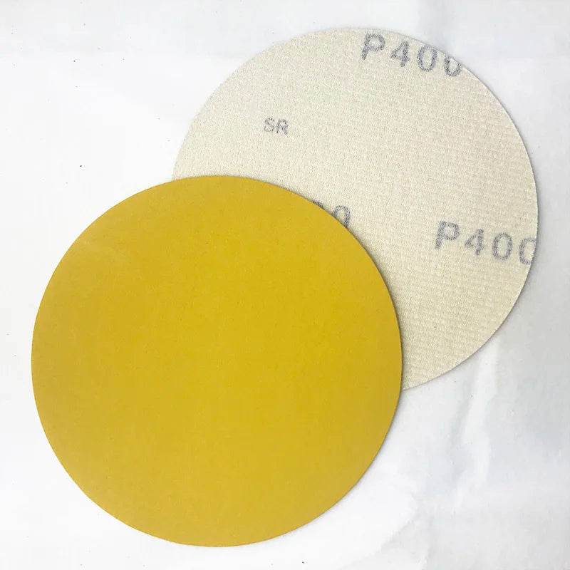 Durable P60 - P800 Round Sandpaper No Hole Woodworking Abrasive Polishing Paper Disc