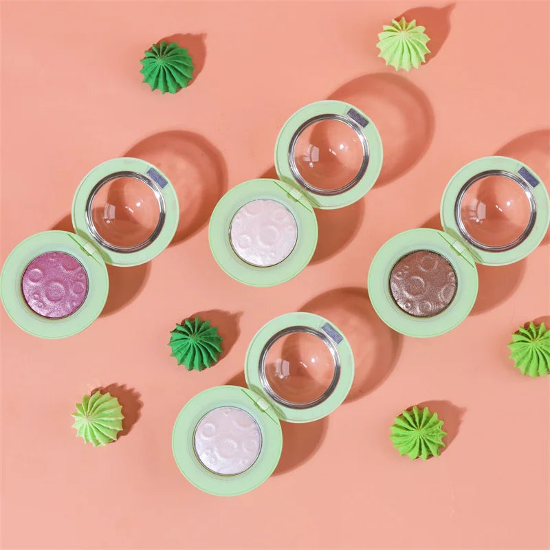 TY07 2025 New Arrival High Shine Lunar Glow Highlighter Oem Custom logo Private Label High Pigment Vegan Face Makeup Highlight