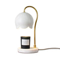 Adjustable Height Electric Candle Warmer Lamp Dimmable Light Large Scented Jar Home Decor Metal Glass Material Wax Aromatherapy