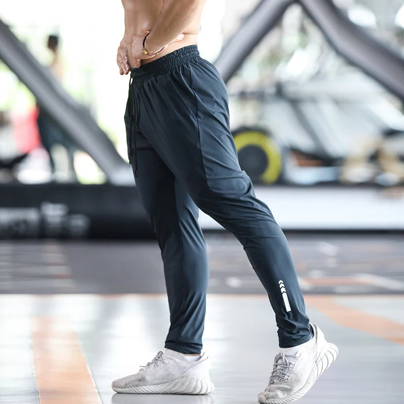 Men Training Wear Cool Fabric Quick Dry Custom Private Label Fitness Jogger Blank Gym Pants Mens Joggers Trousers