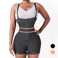 Women's Full Body Shaper Bodysuit Breathable Waist Trainer with Hip Padding and Butt Lifter Post Surgery Feature