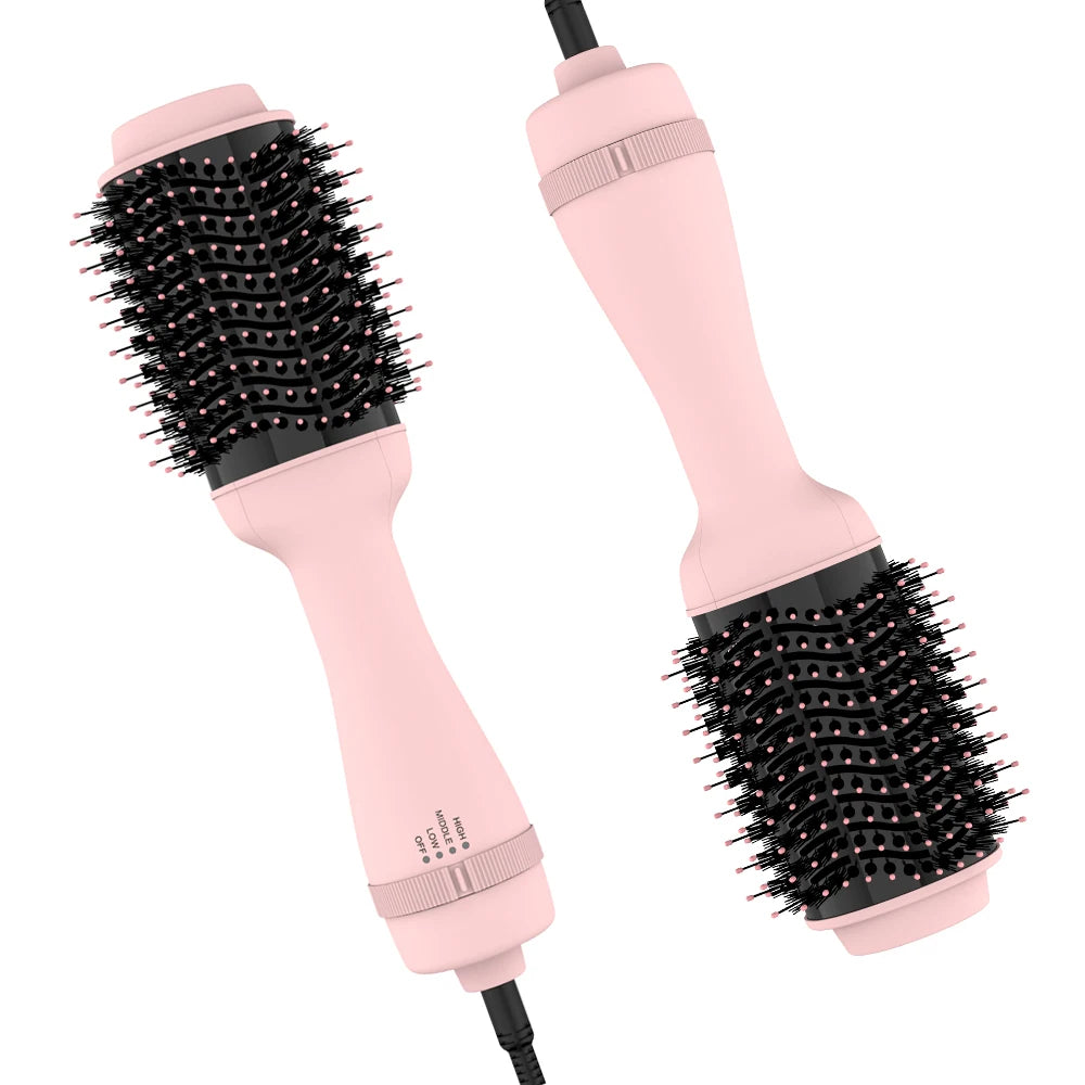 Factory Direct Wholesale Straightener Hair Dryer Styling Hot air Styler Brush Professional One Step 3 in 1 Hair Dryer Brush