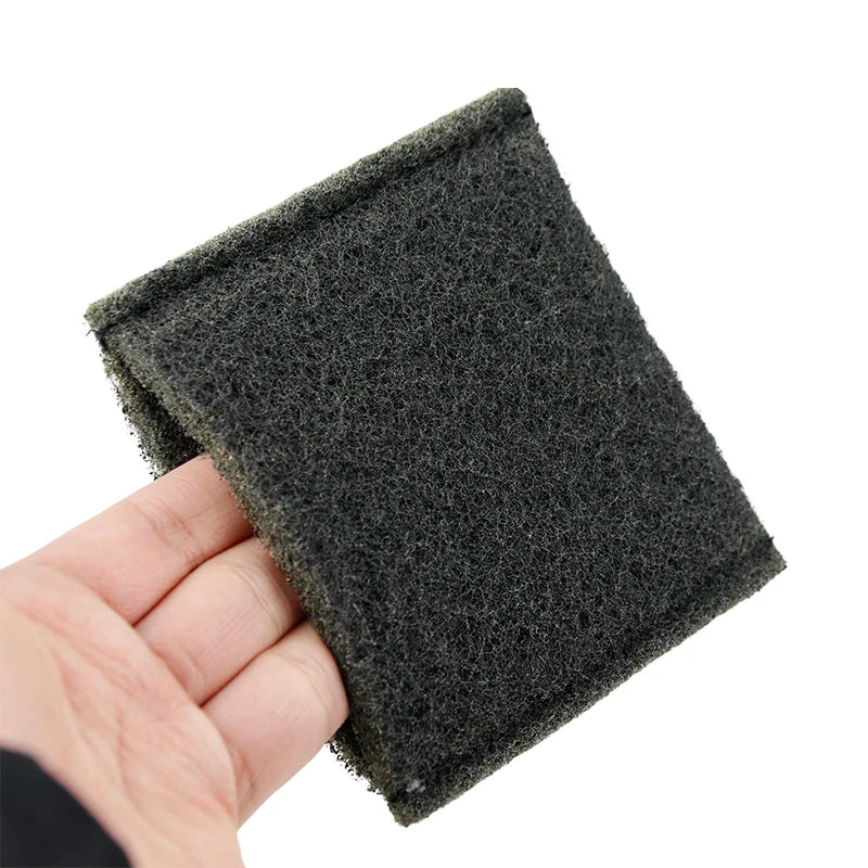 Heavy Duty Scouring Pads Household Scrubber for Kitchen Sink Dish Scouring Pad Black