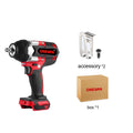 1500W Torque Brushless Electric Impact Wrench 3 Gear Adjustment for Trucks 1/2 Inch No Battery