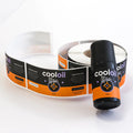 Custom Adhesive Sample Cosmetic Bottle Labels Printing Sticker