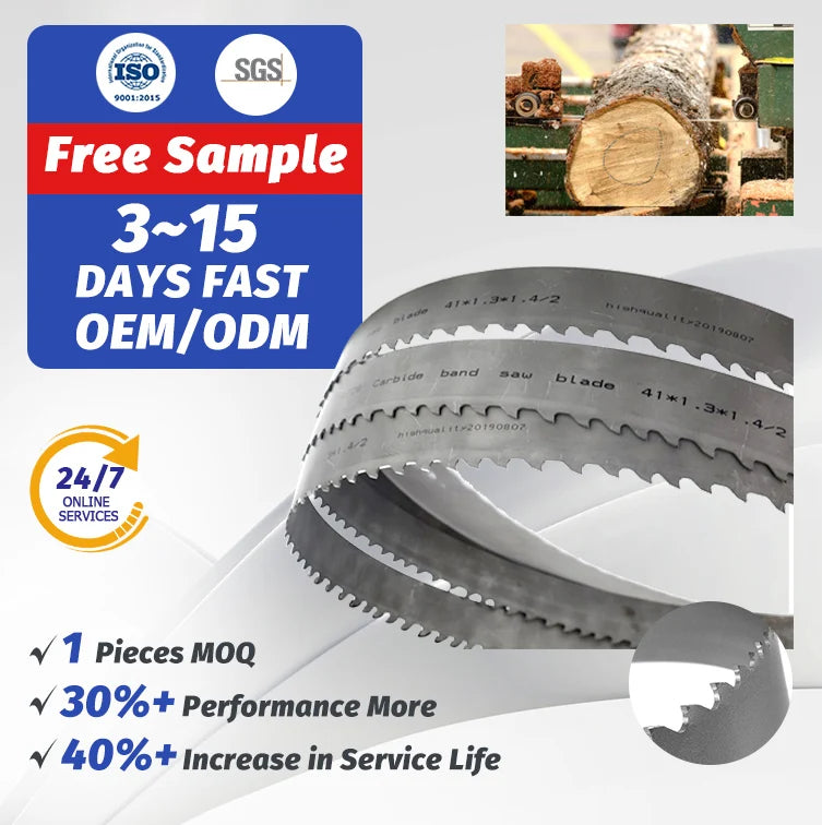 Woodworking High Speed Steel Hss M42 Width 13mm Bimetal Bandsaw Blades for Cutting Hard Wood