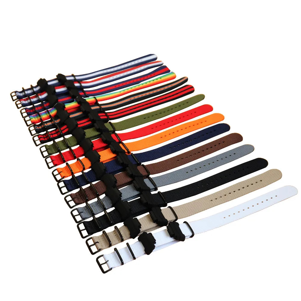 Nylon Canvas Watchband GA-110/100/120/150/200/300/400 GD-100/110/120 DW-5600 DW-6900 Strap Bracelet Wrist Band for