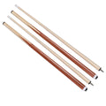 Customizable 1/2 Style 13mm White Wood Snooker & Billiard Cue with Stainless Steel Joint for Pool Players
