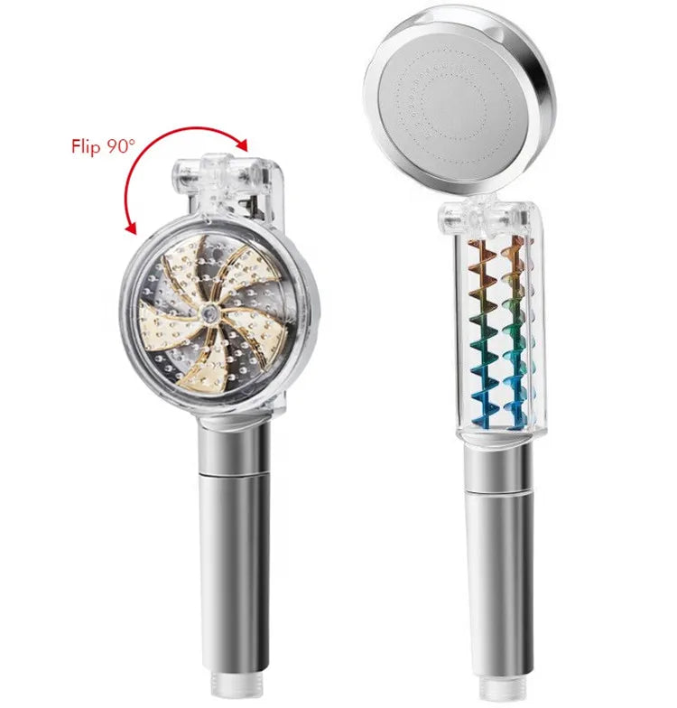 Hot Sales Folding Filter Hand Shower High Pressure Handheld Spray Showerhead