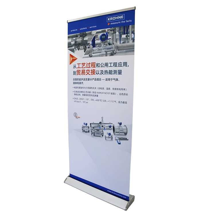 New Product Explosion Hardware Only Adjustable Portable Backdrop Retractable Aluminum Roll up Banner Stand