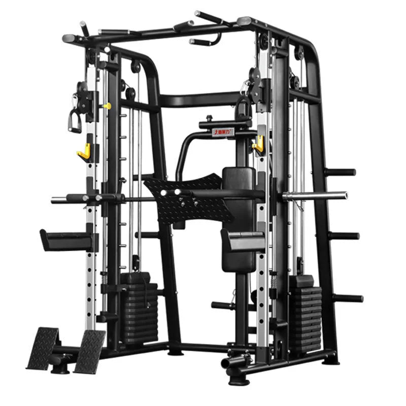 Hot Sale MND CE Certified Commercial Multi Functional Trainer Cable Machine Power Rack Home Gym Equipment Smith Machine
