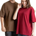 Cotton T-Shirt Wholesale Loose Fit Solid Tee Custom Logo Digital Printing Streetwear Oversize Men T Shirt