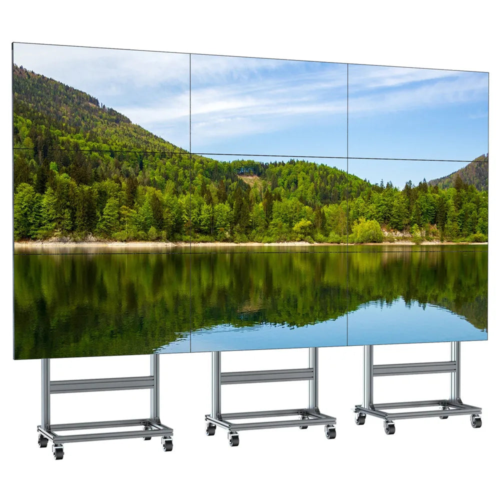 Gemdragon 46 49 55 Inch Indoor 4k Splicing LCD Video Wall Panel 2x2 3x3 4x4 Display Price Seamless Multi Advertising Screen