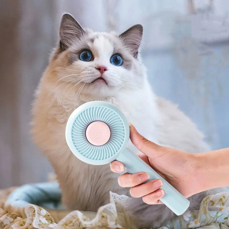 New Pet Self Cleaning Slicker Brush Dog Cat Pet Grooming Shedding Brush Pet Massaging Tool Cleaning Comb Shedding Brush Products