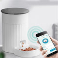Dog Cat Smart Pet Feeder Wifi Mobile Phone App Remote Control Microchip Automatic Pet Feeder