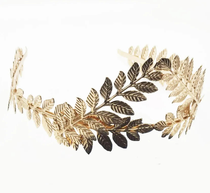 Fashion Leaves Hair Band Party Hair Accessories Bridal Headband Tiaras