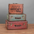 Leather Storage Box Creative Novelty Retro Storage Box Window Decoration Hotel Home Decoration Handmade Leather Storage Box