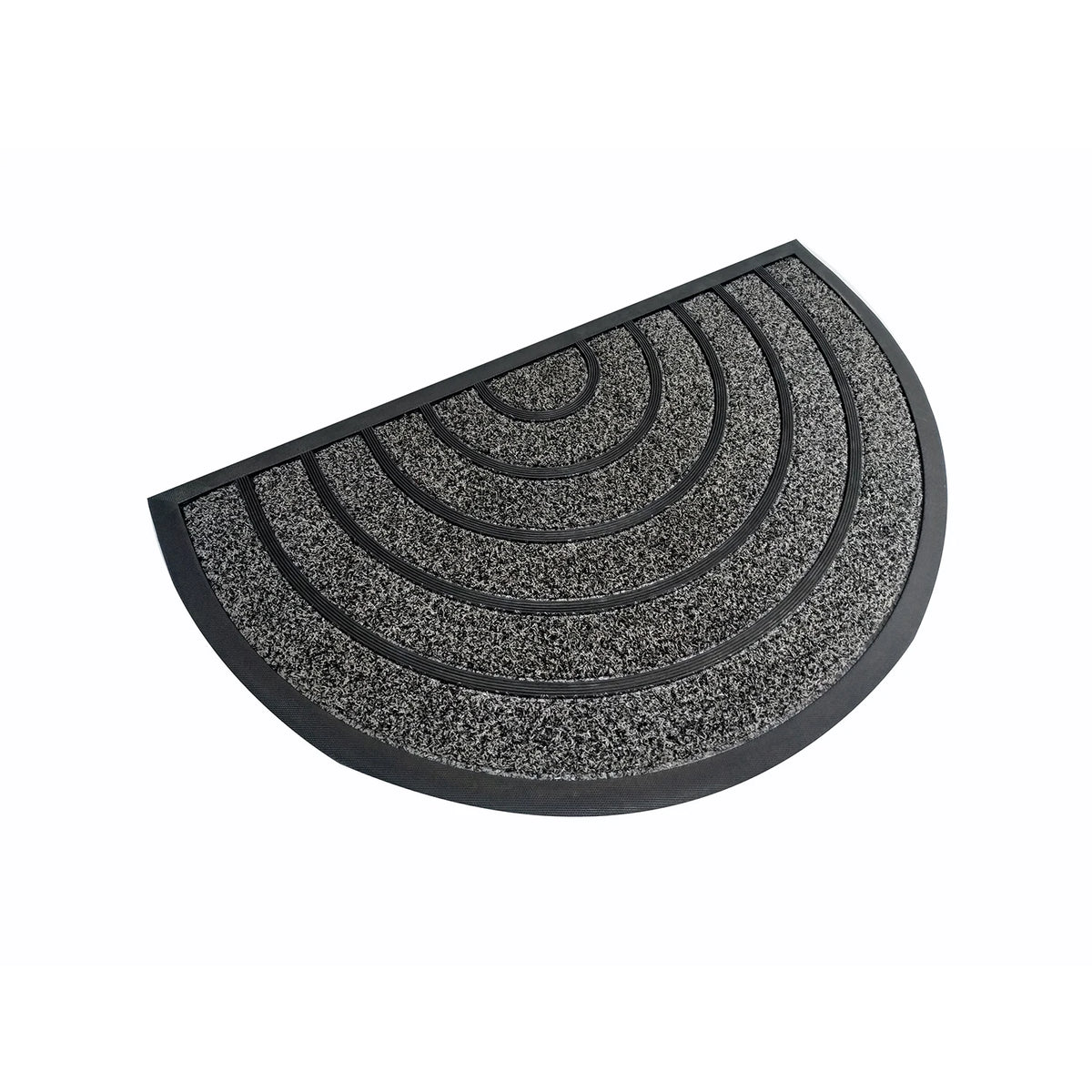 Customized Modern Door Mat Embossed Design Welcome Rubber Doormat Washable Cut Pile Grass Pattern Novelty Loop Pile Technique