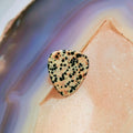 DIY Hit Crystal Dalmation Jasper Guitar Picks Personalized Guitar Pick Necklace
