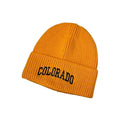 Custom Embroidered Logo Autumn Winter Solid Color Cotton Knitted Cuffless Beanie Bobble Hat Unisex