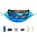 Outdoor Hiking Parachute Portable Large Camping Hammock with Mosquito Net Tree Straps Swing Bed Ultralight Hanging Hammocks