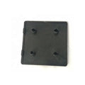 Gubo 9090 T-profile Square Profile Cover with Nylon End Cap and Plastic Cover for Aluminum Profile