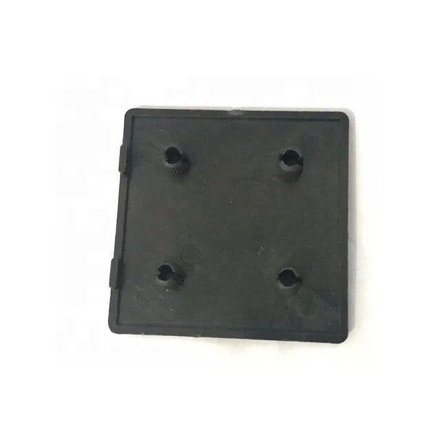 Gubo 9090 T-profile Square Profile Cover with Nylon End Cap and Plastic Cover for Aluminum Profile